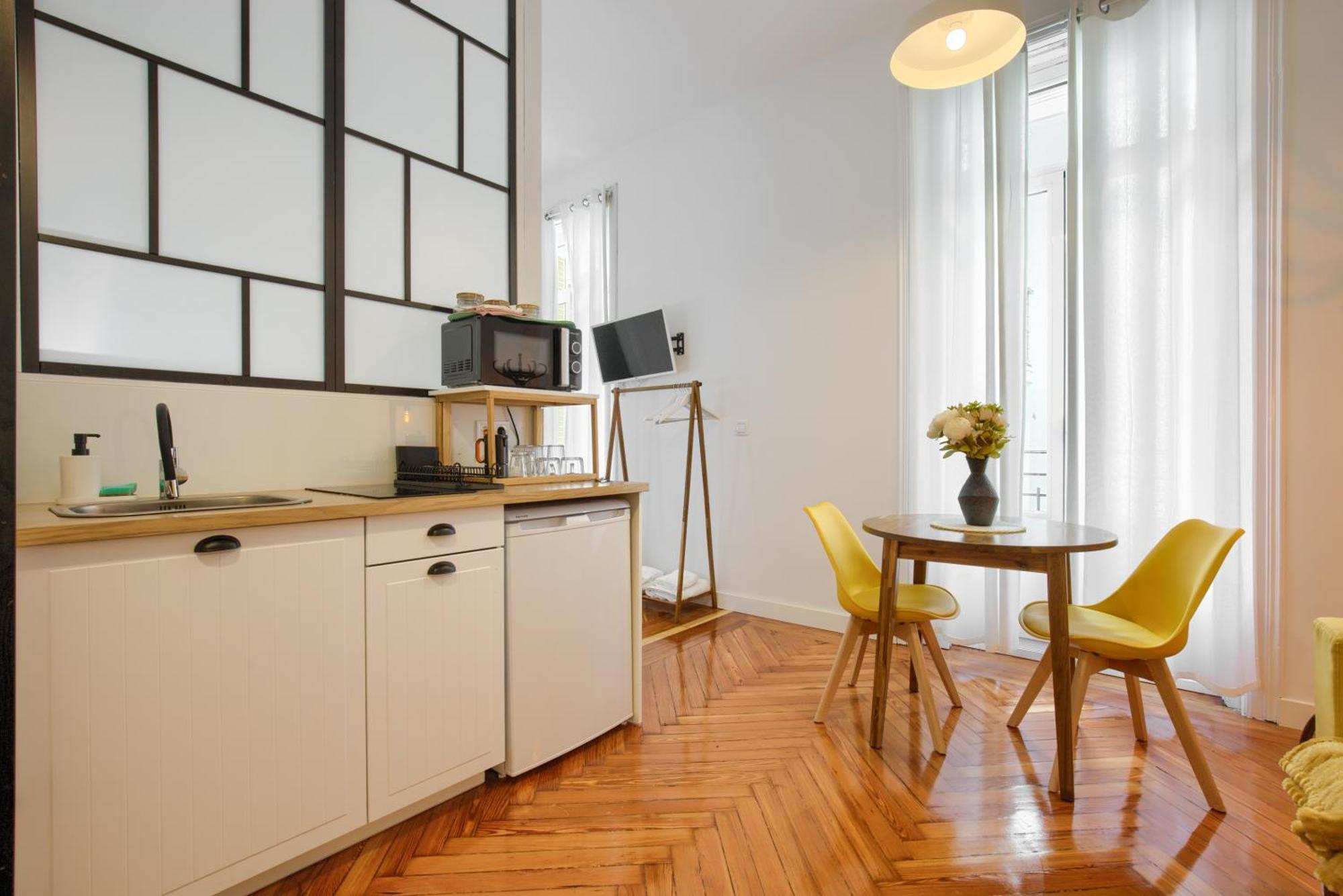 Mezzanine Orange Apartman Madrid Szoba fotó
