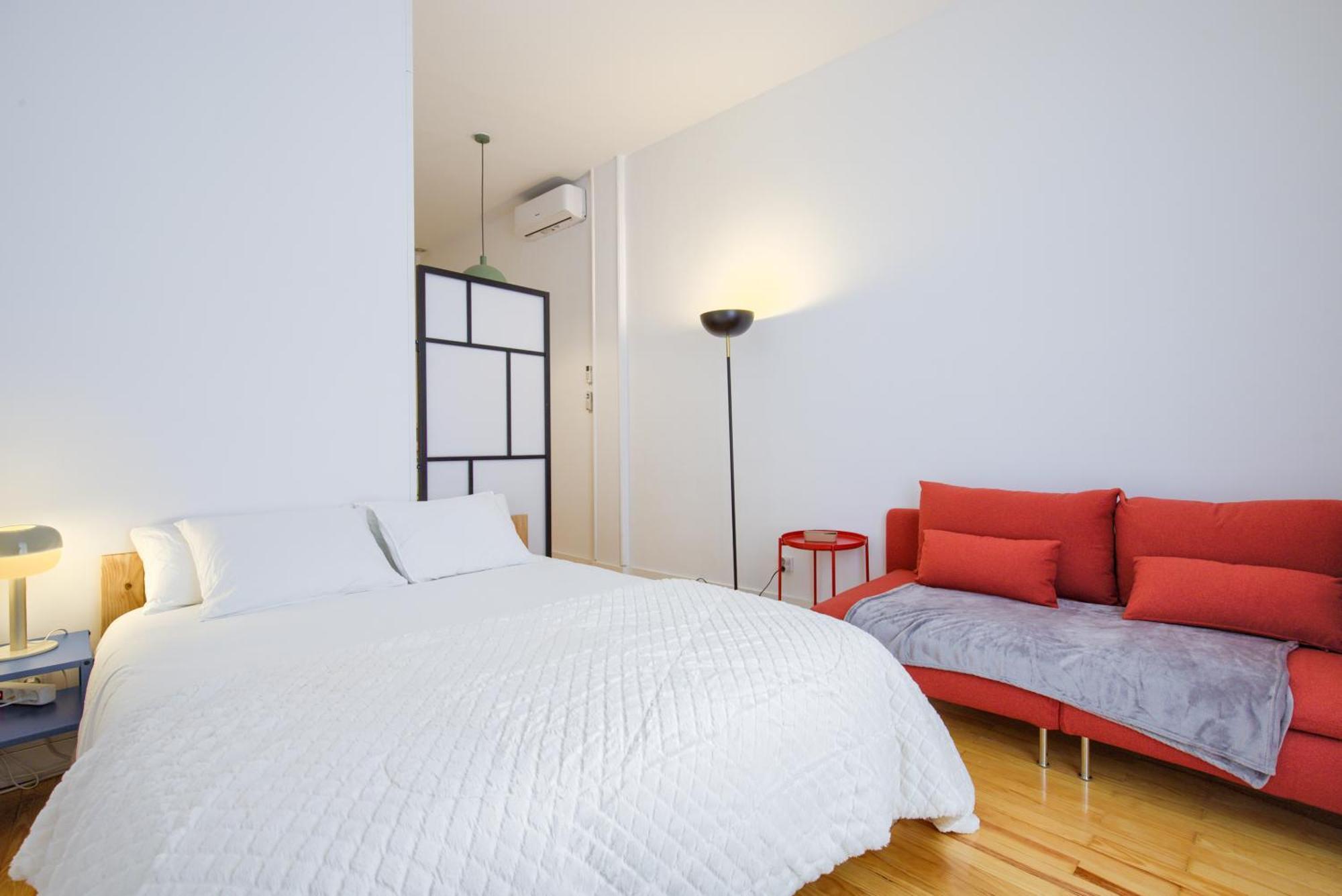 Mezzanine Orange Apartman Madrid Szoba fotó